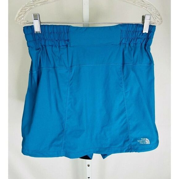 The North Face Blue Athletic Mini Skort (shorts under skirt) Women’s Size 6 - Picture 1 of 7
